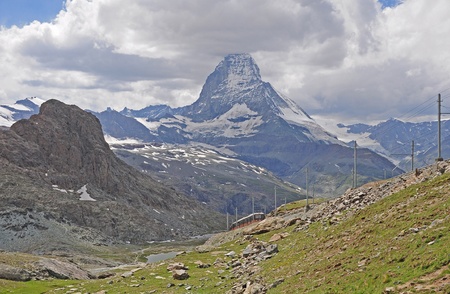 Gornergrat bahn  Switzerland の写真素材
