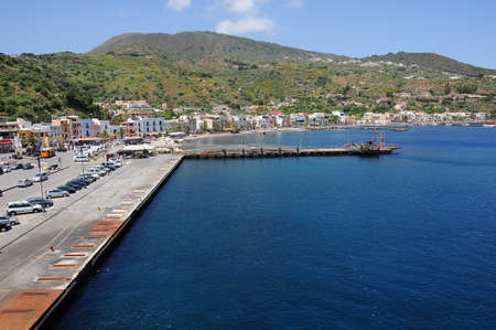 Lipary island  Italy の写真素材