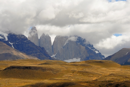 National Park Torres del Paine  Chile の写真素材