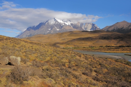 National Park Torres del Paine  Chile の写真素材