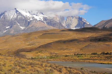 National Park Torres del Paine  Chile の写真素材