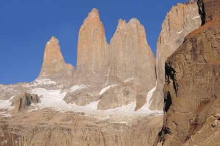 National Park Torres del Paine  Chile の写真素材