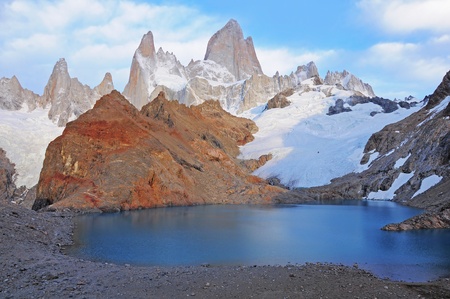 Fitz Roy mountain  Los Glaciares National park の写真素材