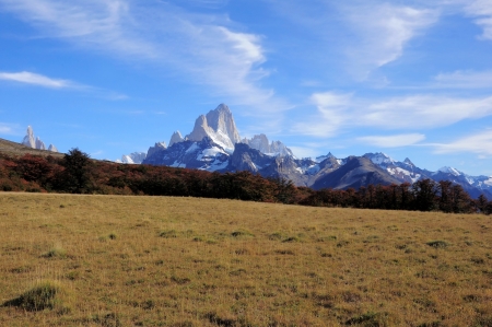 Fitz Roy mountain  Los Glaciares National park の写真素材