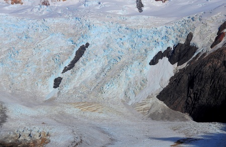 Grande glacier  Los Glaciares National park  の写真素材
