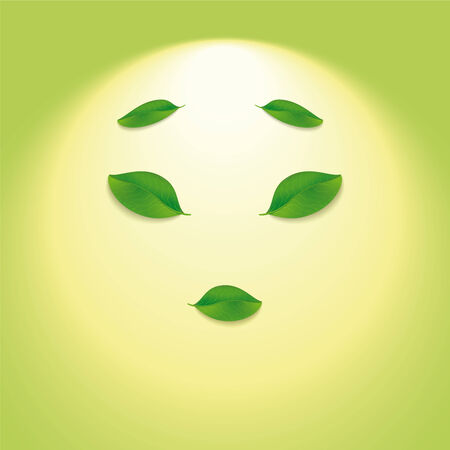 Sun face のイラスト素材
