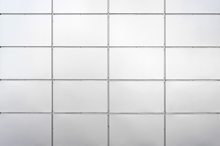 Silver color metal background of the wall texture.の写真素材