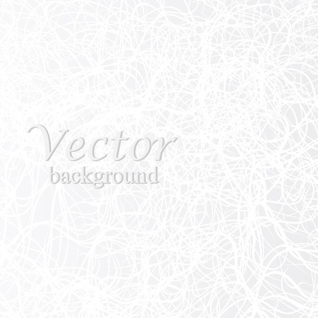 White thread on the gray background. Vector illustration.のイラスト素材