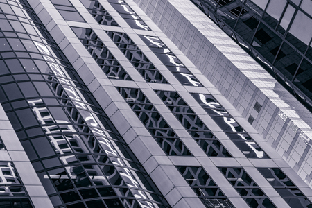 Exterior of office buildings.の写真素材