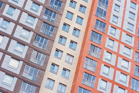 Balconies and windows.