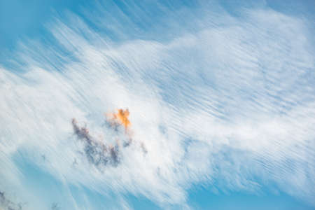 Amazing cloudscape on the sky at day time.の写真素材