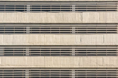 Many floor parking by the big supermarket.の写真素材