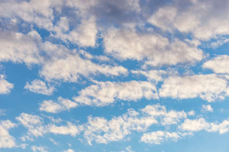 Amazing cloudscape on the sky at sunset time.の写真素材