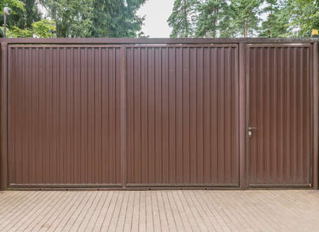 Metallic new gate.の写真素材