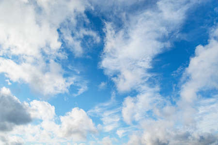 Amazing cloudscape on the sky at day time.の写真素材