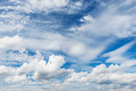 Amazing cloudscape on the sky at day time.の写真素材