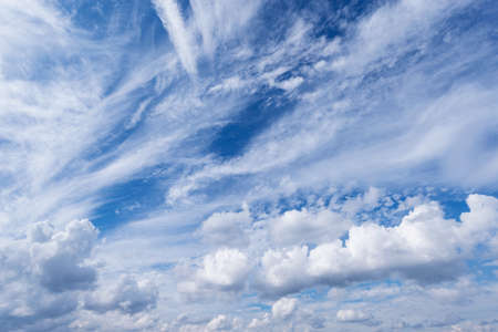 Amazing cloudscape on the sky at day time.の写真素材
