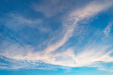Amazing cloudscape on the sky at sunset time.の写真素材