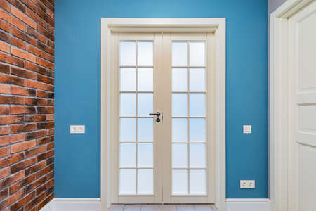 Doors inside of the luxury prestige apartments.の写真素材