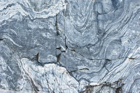 Gray marble wall background. Stone mountain background.の写真素材