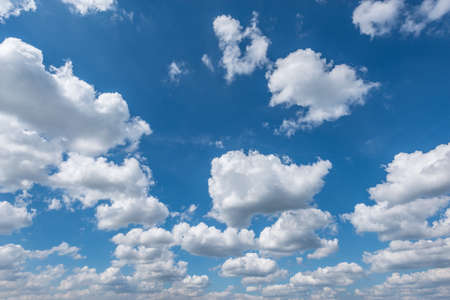 Clouds on the blue sky.の写真素材