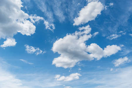 Amazing cloudscape on the sky at day time.の写真素材