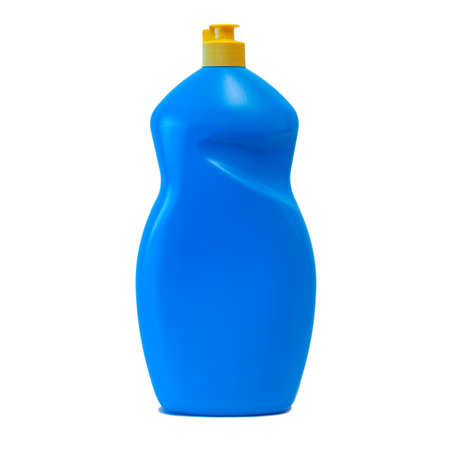 One bottle detergent isolated on white background.の写真素材