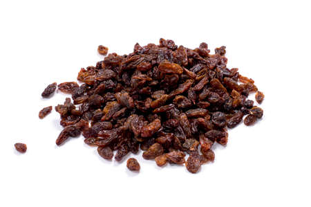 raisin hill on a white background, isolate, a subject productsの写真素材