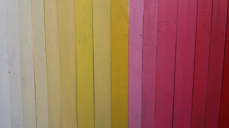 Wall painted in colorsの写真素材