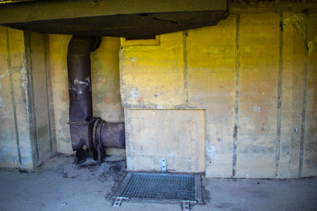 Azeville battery bunker. Normadia, France. German defensive location in the Second World Warのeditorial素材