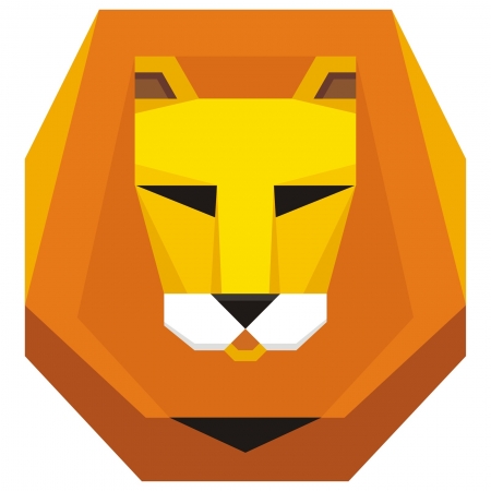 Lion Headのイラスト素材