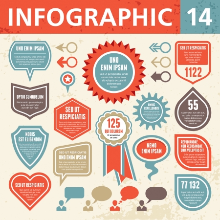 Infographic Elements 14のイラスト素材