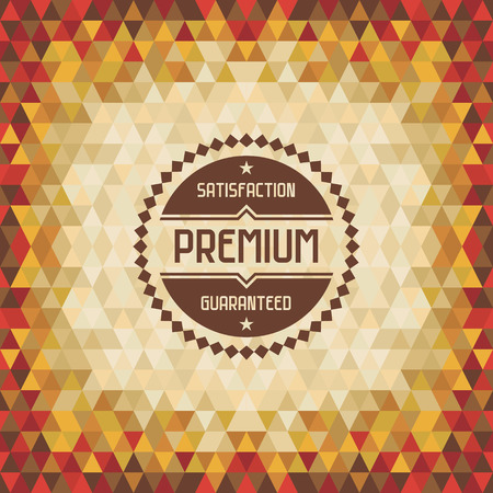 Abstract Background - Geometric Vintage Patternのイラスト素材