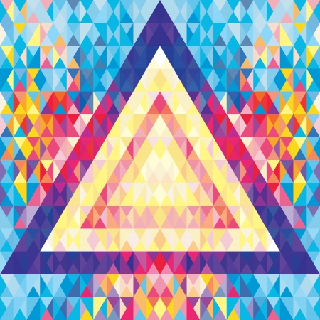 Abstract Background - Geometric Pattern - Music Flyer   Posterのイラスト素材