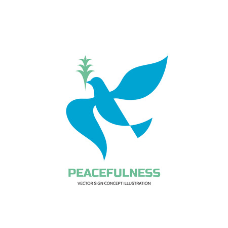 Peacefulness signのイラスト素材