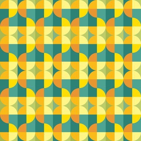 Abstract background vector seamless pattern. Abstract geometric seamless pattern for fabric design, paper print and website backdrop.のイラスト素材