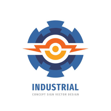 Industry gear  design.のイラスト素材