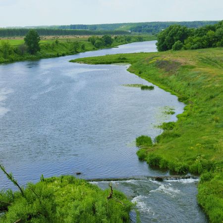 The river with thresholds