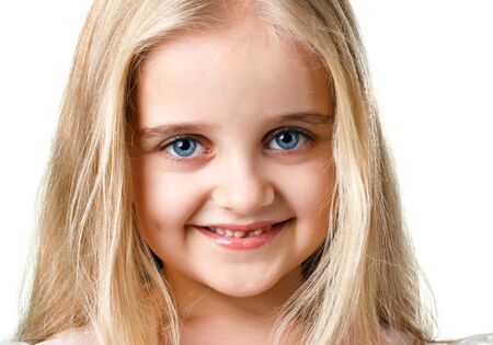 portrait of beautiful little girlの写真素材