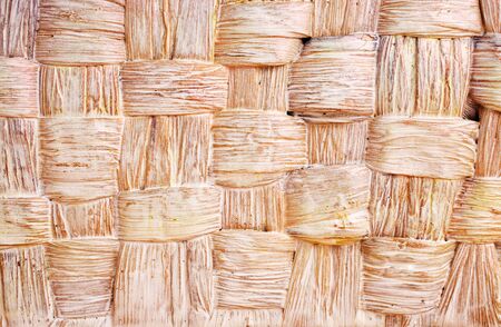 Texture wicker basketの写真素材