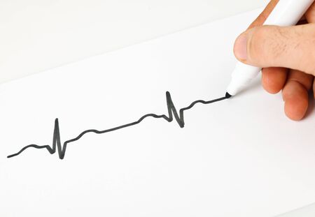 kardyohramy drawing on white paper