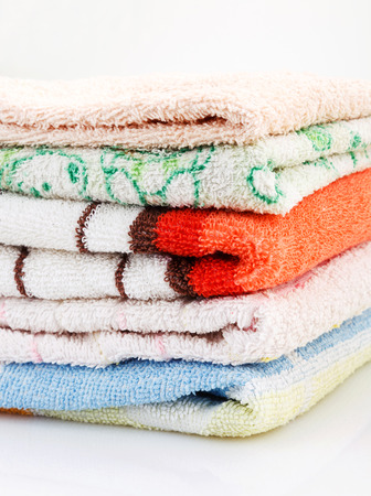 Stack stripes towelの写真素材