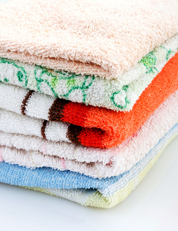 Stack stripes towelの写真素材