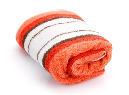 stripes towelの写真素材