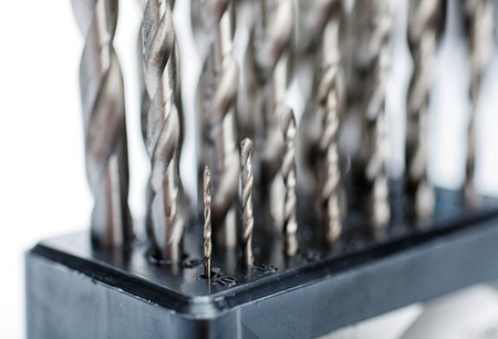 Hard metal tool bits collection