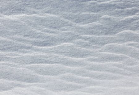 Wavy snow snowy textureの写真素材