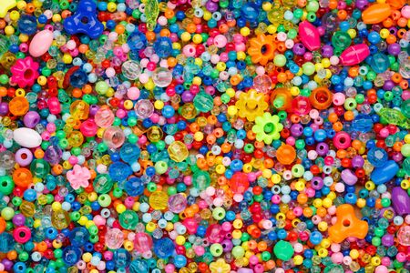 excellent background texture with colorful beads, colorful pattern