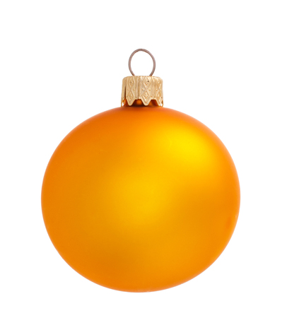 christmas ball isolated on the background closeuapの写真素材