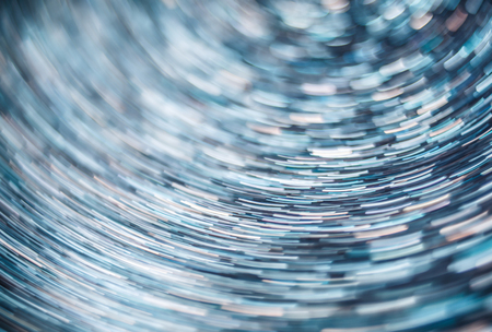 Christmas background. Festive elegant abstract background with bokeh lightsの写真素材