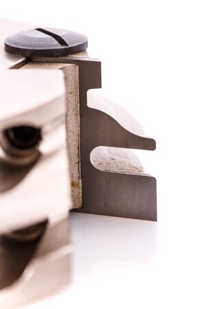 cutter for wood processing, macro photo cutters close